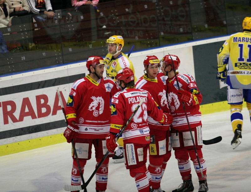 PSG Zlín - HC Oceláři Třinec.