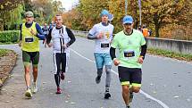 Atleti z TJ Jiskra Otrokovice ve spolupráci s rodinou Podmolíkových, kamarády a přáteli, v sobotu uspořádali 22. ročník Otrokovického půlmaratonu. Ten byl také Mistrovstvím Moravy a Slezska v půlmaratonu mužů a žen. Foto: pro Deník/Milan Mikšík