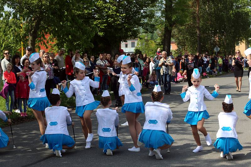 Národní šampionát mažoretek české republiky 2023 v Otrokovicích; sobota 20. května 2023