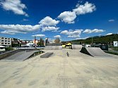 Skatepark v Luhačovicích.