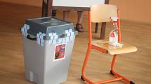 Volby ve volebním okrsku 33., 34. Zlín - Jižní Svahy.