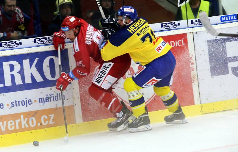 Hokej PSG Berani Zlín - HC Oceláři Třinec