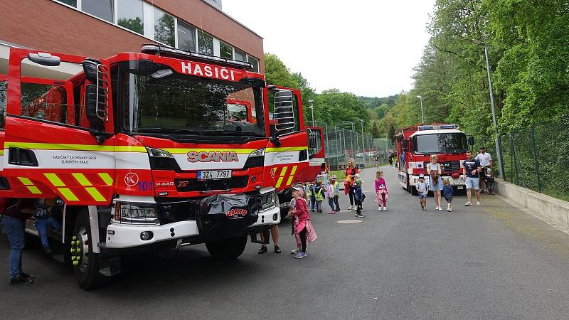 Stanice profesionálních hasičů ve Zlínském kraji otevřely 13. května 2022 své brány veřejnosti.