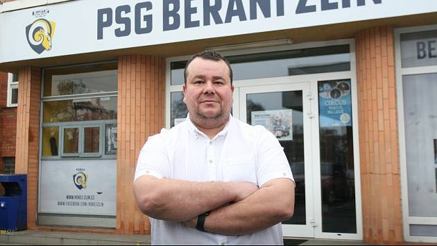 Generální manažer prvoligových hokejistů PSG Berani Zlín Robert Hamrla.
