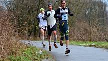 Třebovický maraton a půlmaraton. Daniel Orálek, Petr Vabroušek , Milan Merva 