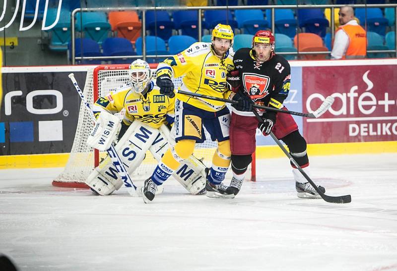 Extraliga hokej Mountfield Hradec vs. Králové Zlín