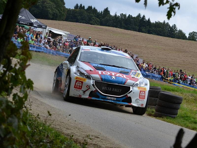 Barum Czech Rally Zlín: RZ 13 Zádveřice