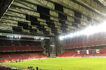 Na Parken Stadium v Kodani, který má kapacitu 38 tisíc diváků, se mohou podívat fotbalisté Slovácka. 