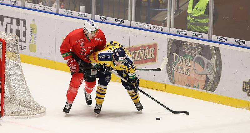 Hokejisté Zlína nestačili na Pardubice B 2:3.