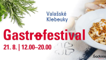 Gastrofestival ve Valašských Kloboukách.