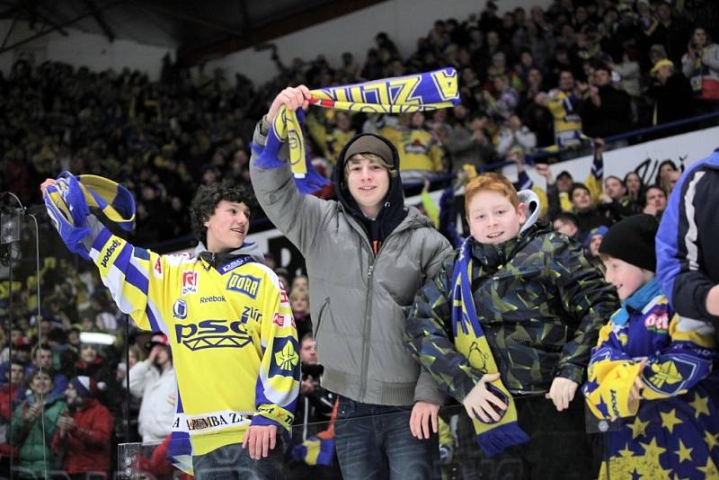 PSG Zlín - HC ČSOB pojišťovna Pardubice.