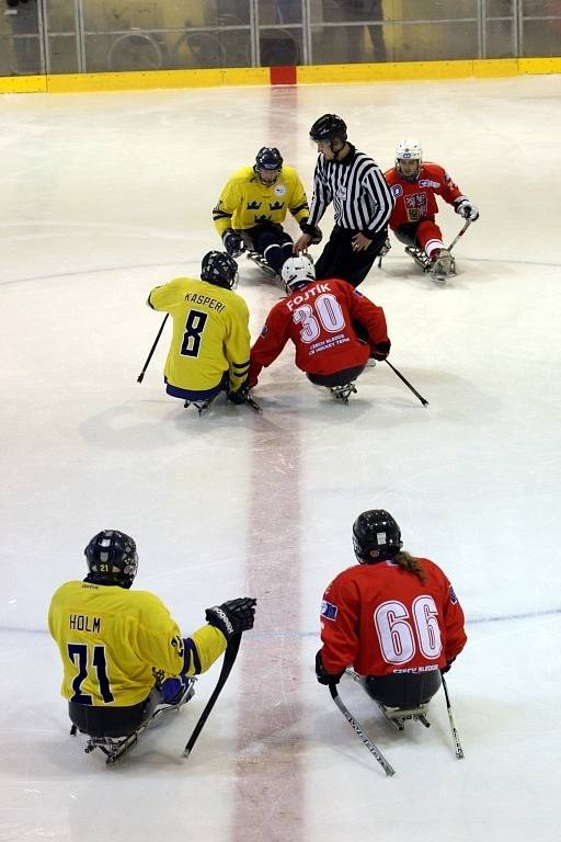 Mezinárodní sledge hokejový turnaj Baltaci cup 2O13 ve Zlíně.