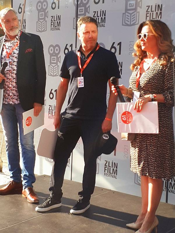 Americký filmový producent Bill Gerber na Zlín Film Festu.