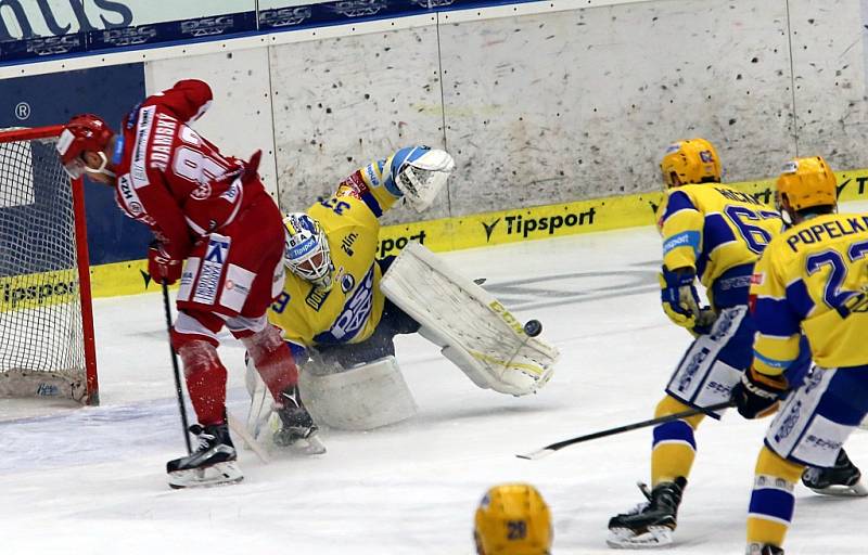 PSG Zlín - HC Oceláři Třinec. 