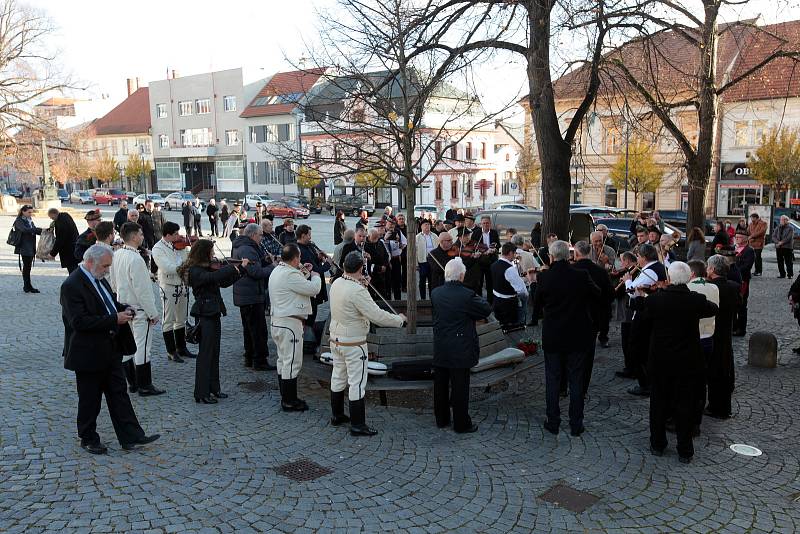 Pohřeb Lubomíra  Málka v kostele Neposkvrněného početí Panny Marie v Uherském Brodě, 6. 11. 2021