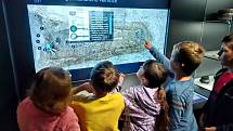 Žáci navštívili expozici „Velká Morava“ v pravěku v muzeu ve Starém Městě.