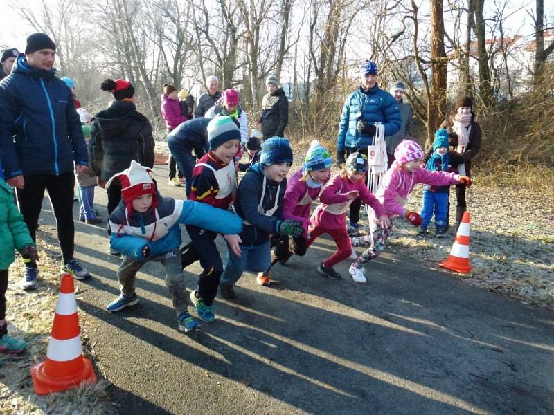 Silvestrovského běhu ve Zlíně 31. prosince 2016.