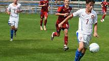 Fotbalové naděje ze Zlína a Slovácka se představily na reprezentačním kempu U15 v Břeclavi.