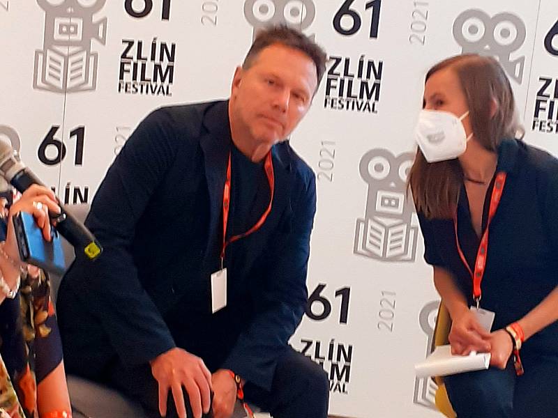 Americký filmový producent Bill Gerber na Zlín Film Festu.