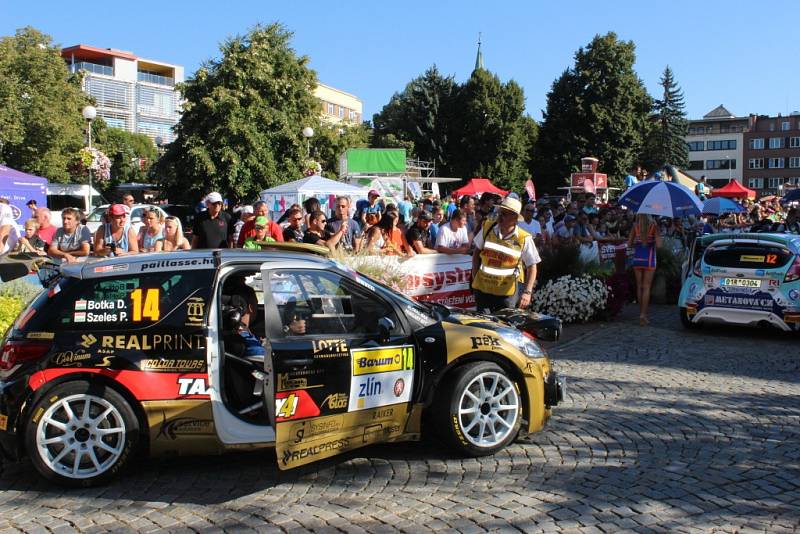Start Barum Czech Rally Zlín