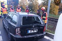 Zraněnou řidičku si vyžádala dopolední nehoda osobního a nákladního auta ve Zlíně-Přílukách u průmyslové zóny.