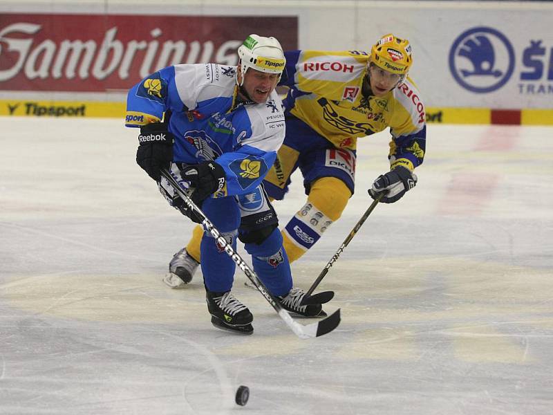 Plzeň, hokej extraliga, HC Plzeň 1929 vs. PSG Zlín