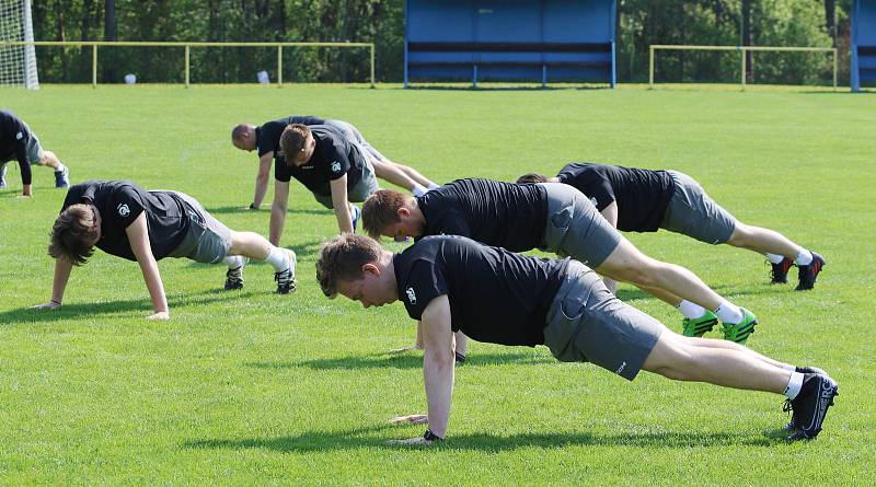 Hokejoví Berani se pod novým trenérským vedením zúčastnili prvního tréninku.