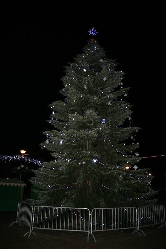 Vánoční strom Otrokovice