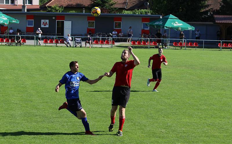 Fotbalové Příluky na závěr sezony porazily Choryni.