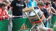Milovníci piva si mohli poměřit své síly ve zcela netradičním závodě Zlínský šerpa.