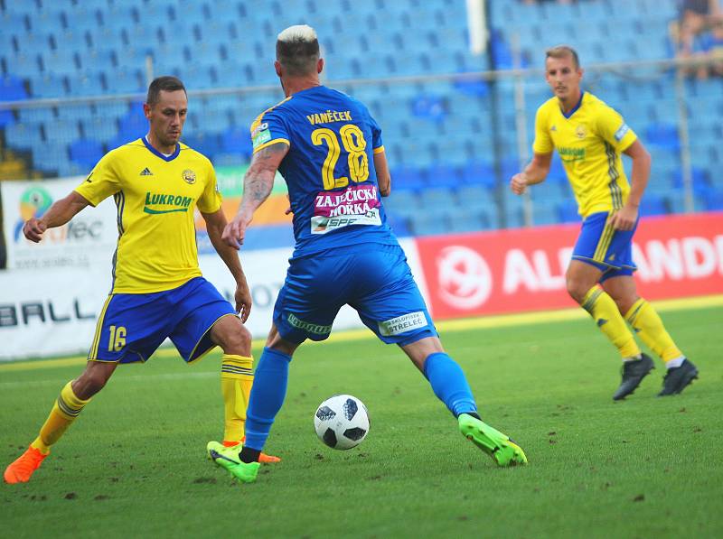 Fotbalisté Zlína zdolali v 5. kole FORTUNA:LIGY Teplice 1:0. Sobotní zápas rozhodl v 93. minutě střídající Jakubov.