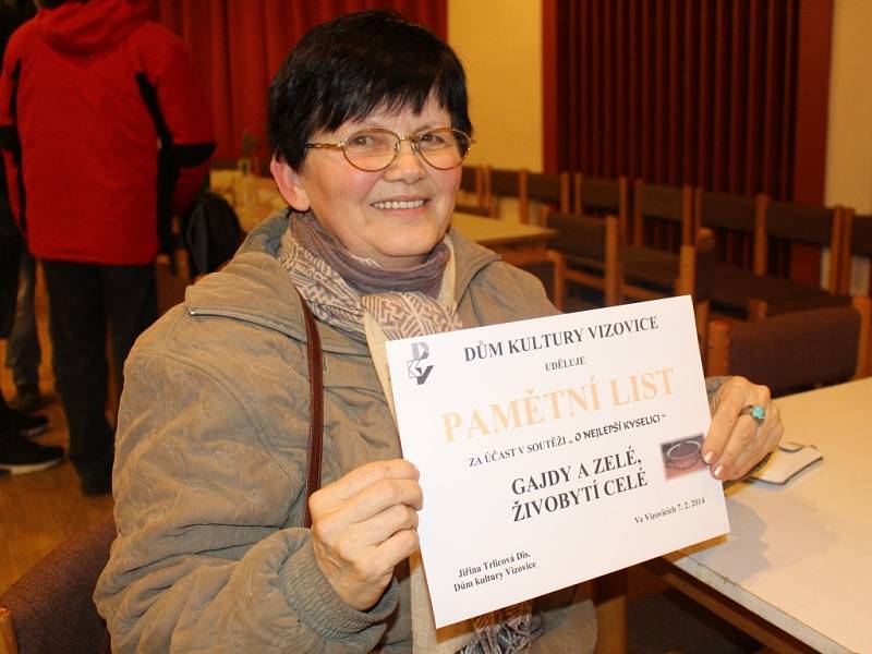Jarmila Adamcová - účastnice koštu kyselice