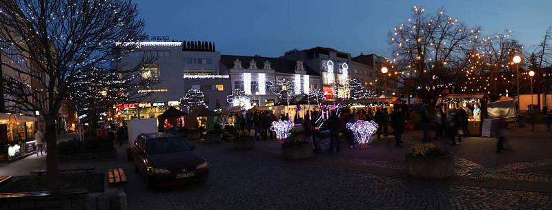 Rozsvícení vánočního stromu ve Zlíně, 1.12.2019