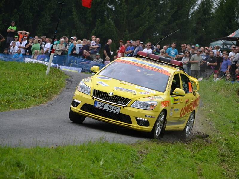 Barum Czech Rally Zlín - RZ 5 - Semetín 1