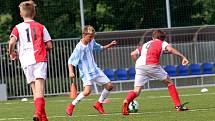 Fotbal McDonlads Cup. Krajské kolo Vršava Zlín. ZŠ Slovan Kroměříž (červeno bílý) - ZŠ Komenského Zlín starší