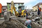 Stavební práce na otrokovickém přednádraží mají téměř měsíční náskok.