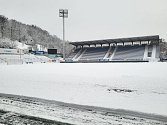Nedělní zápas Zlína se Slavií Praha se dnes hrát nebude.
