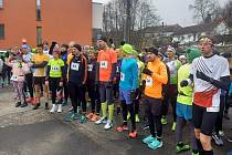 Běh jižními Svahy ve Zlíně, 11. února 2023, Jiří Petr, Helena Kotopulu