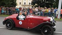 Start 49. ročník Barum Czech Rally. Bugatti