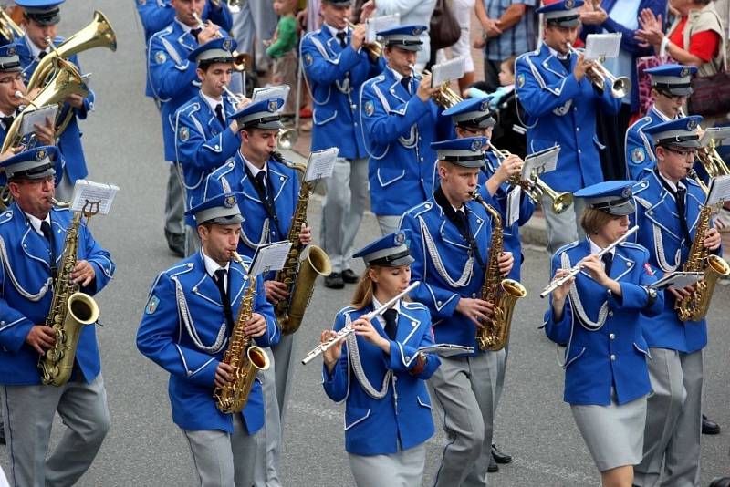 Mezinárodní festival dechových souborů FEDO 2012 ve Zlíně. Dechový orchestr mladých při ZUŠ Morava Zlín.