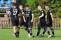 Zápas 28. kola MSFL Otrokovice - Vratimov 5:1.