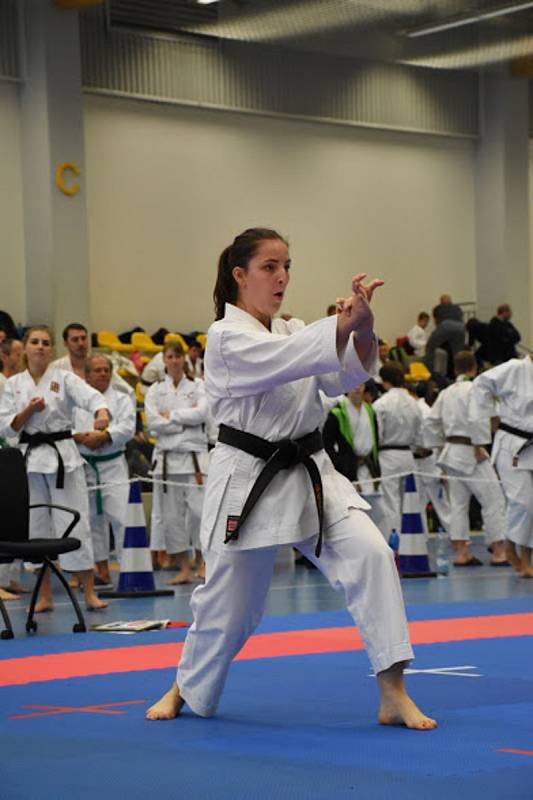 Zlínští karatisté získali na letošním mistrovství České republiky devětatřicet medailí a dvanáct titulů národních šampionů. Foto: Akademie karate Zlín, Luisa Prokopová