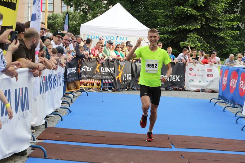 Festivalový půlmaraton ve Zlíně 2016.