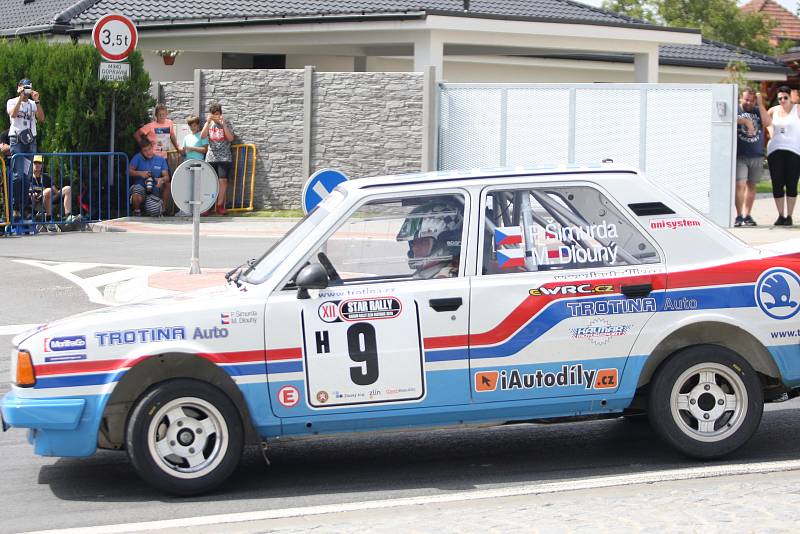 V rámci 49. ročníku Barum Czech Rally Zlín se jel vložený závod Rally Historic.