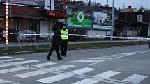 Havárie domu v rekonstrukci na Sokolské ulici ve Zlíně.