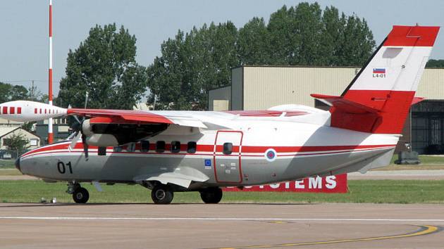 Turbovrtulový dopravní letoun L 410