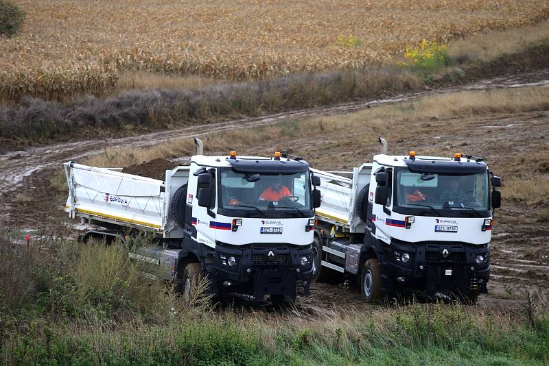 Zahájení stavby jihovýchodního obchvatu Otrokovic na dálnici E 55