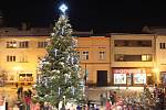 Vánoční strom Bystřice pod Hostýnem