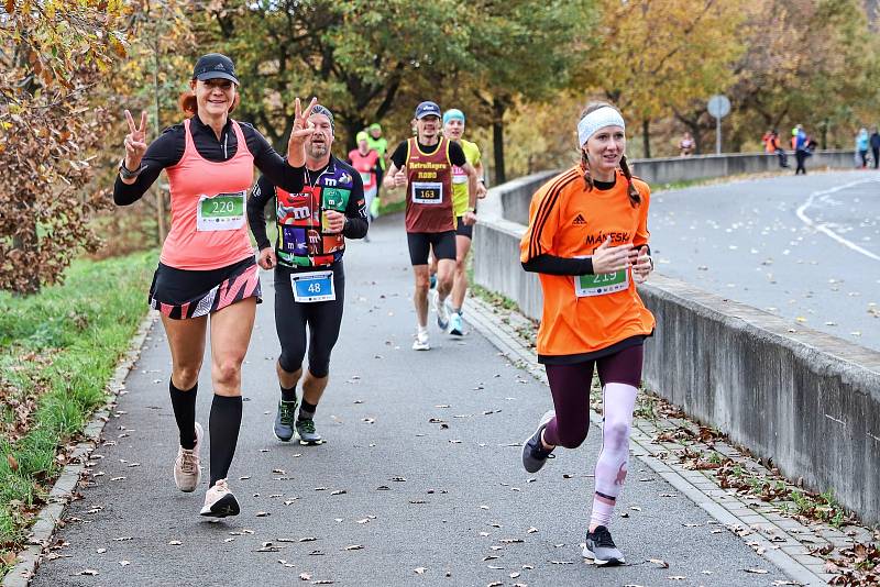 Atleti z TJ Jiskra Otrokovice ve spolupráci s rodinou Podmolíkových, kamarády a přáteli, v sobotu uspořádali 22. ročník Otrokovického půlmaratonu. Ten byl také Mistrovstvím Moravy a Slezska v půlmaratonu mužů a žen. Foto: pro Deník/Milan Mikšík