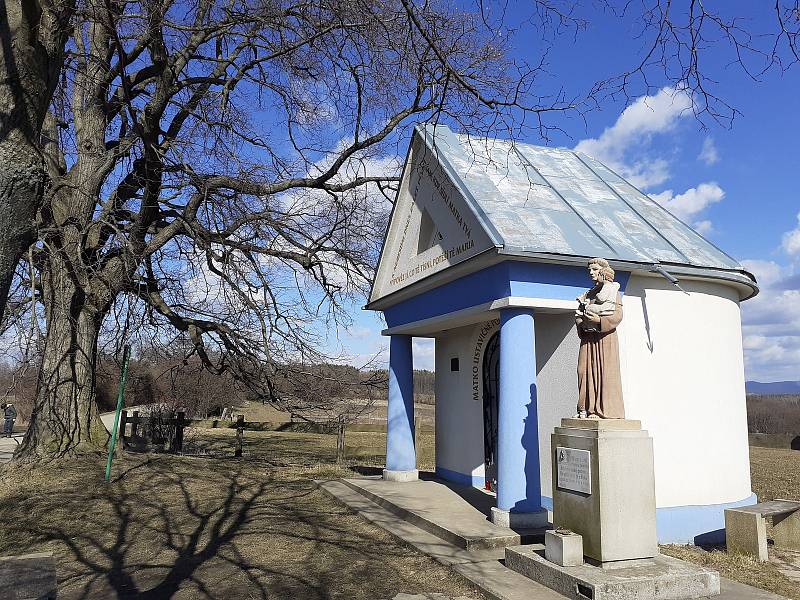 Štákovy Paseky. Kaplička Panny Marie.